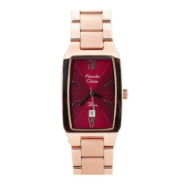 Alexandre Christie AC 2455 Rosegold Red LDBRGRE